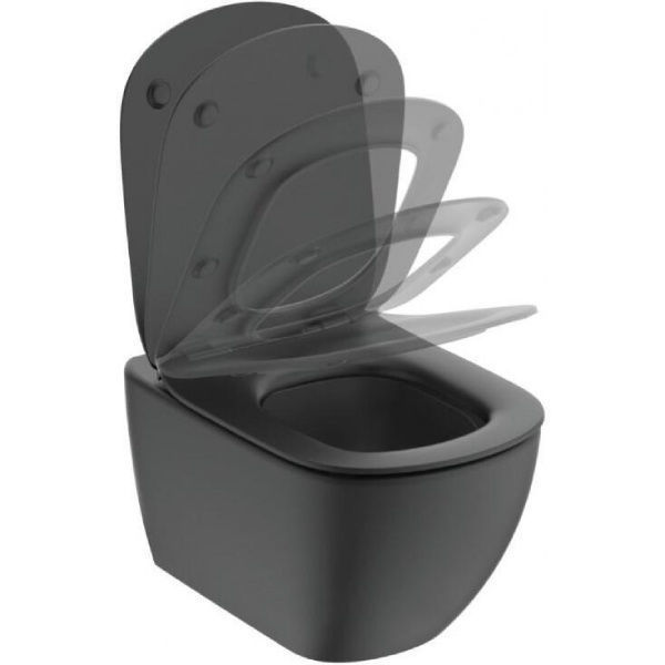 конзолна тоалетна чиния черна