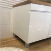 Шкаф за баня Масив 1 в бял цвят