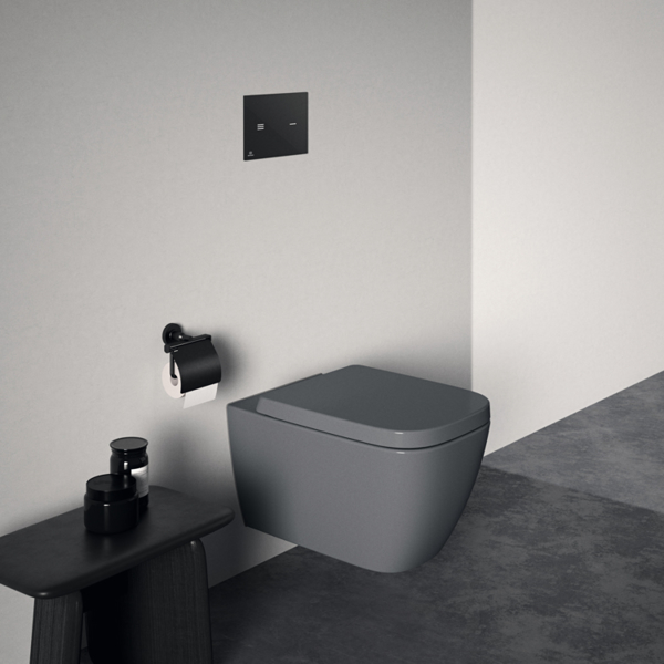 T461458 IS I.LIFE B Конзолна тоалетна чиния RL+ , сив гланц - Ideal Standard