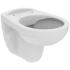 K881001 Евровит тоалетна чиния конзолна бяла без ринг - Ideal