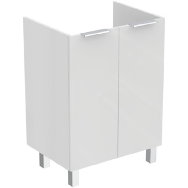 R0258WG EUROVIT+ Стоящ шкаф за мивка 60см с 2 врати, бял гланц - Ideal Standard