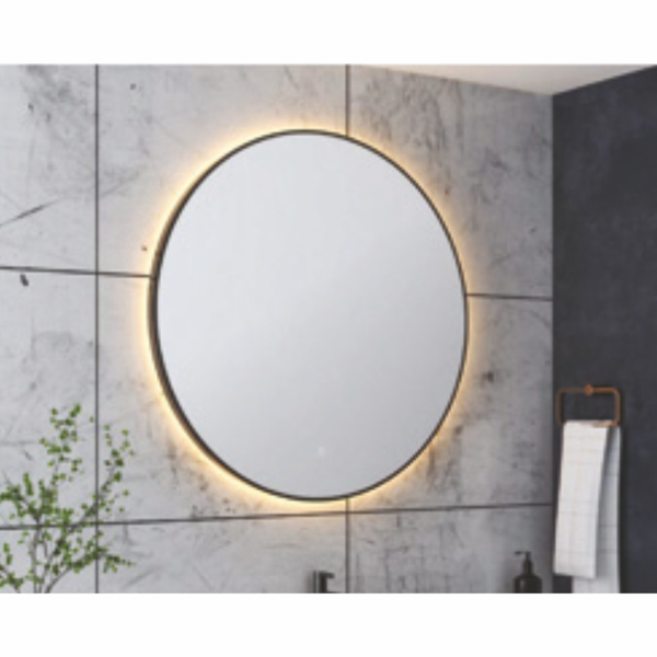 Огледало с LED осветление+подгрев с рамка Ф70см 2295 