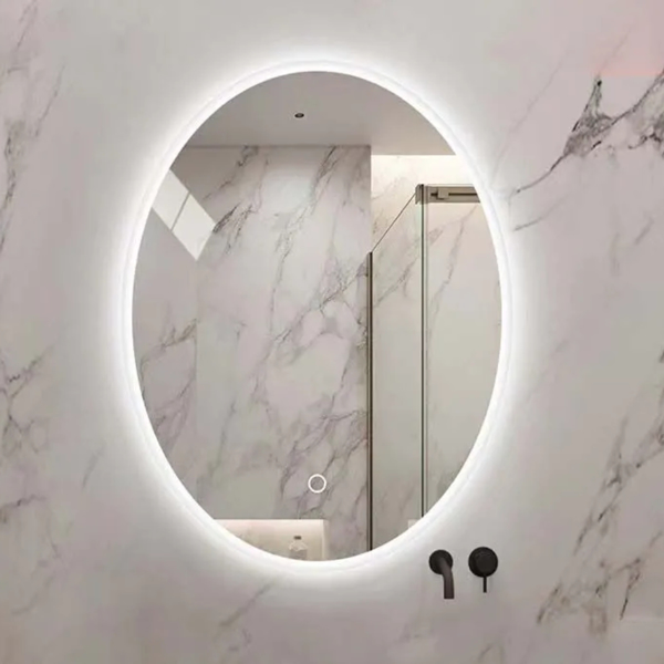 Огледало с LED осветление + подгрев 600х800мм Lux-8620