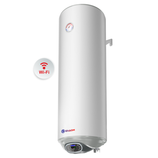 ЕЛДОМ Бойлер 80л 3KW WV08039EW вертикален, Wi-Fi елек. управление